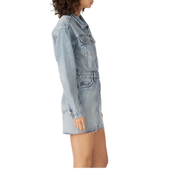 ksubi boho denim domino dress - Picture 4 of 9